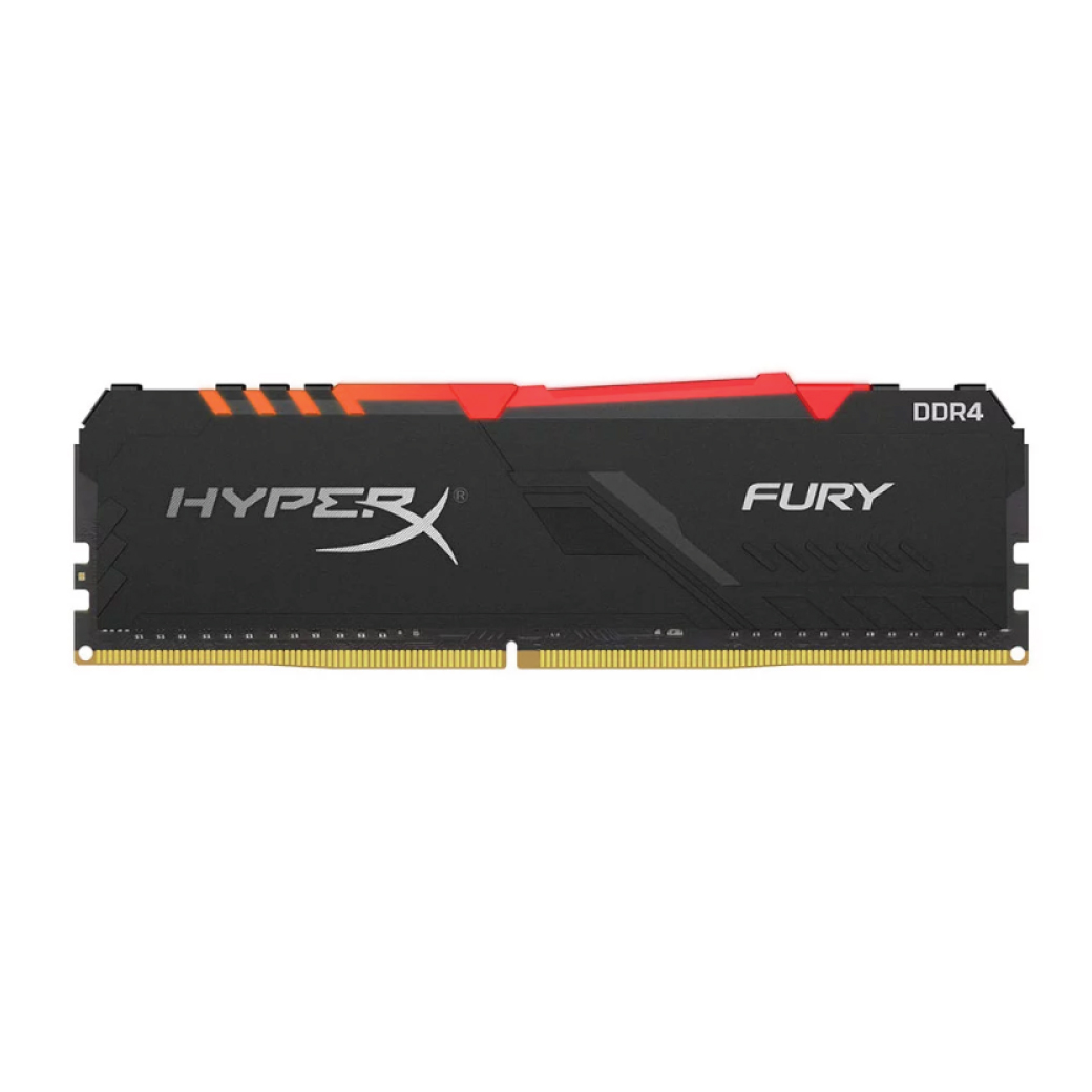 RAM KINGSTON HyperX Fury RGB 8GBx1 DDR4/3200